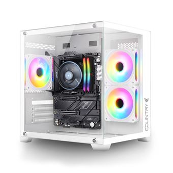 Ordenador Gaming Pc Racing - AMD Ryzen 5 8600G, 16 GB DDR5, 512 GB SSD, 1 TB HDD, AMD Radeon™ 760M - 1