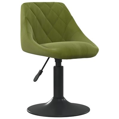 Vidaxl Verde/Claro Taburete De Cocina Terciopelo 4,75 Kg