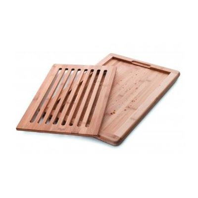 Tabla Corte Pan Bambú Lacor 40x30x2 Cm