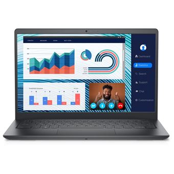 PC Portátil Dell Vostro 3420 35,6 cm 14"" Full HD Intel® Core™ i5 i5-1135G7 8GB DDR4-SDRAM 512GB SSD Wi-Fi 5 802.11ac Windows 11 Pro Negro - 1