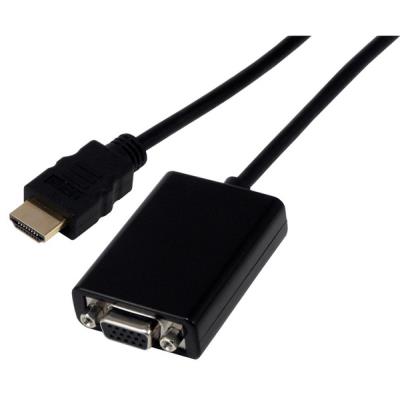 Tikoo Cg-287C - Adaptador De Vídeo / Audio Hdmi / Vga Y Mini Jack