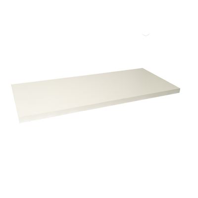 Encimera De Melamina Para Cubo De Basura Y Reciclaje Arregui Cra31-b, Colocación Adhesiva, Blanca