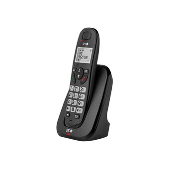 SPC Telecom 7608N Black / Teléfono fijo inalámbrico 