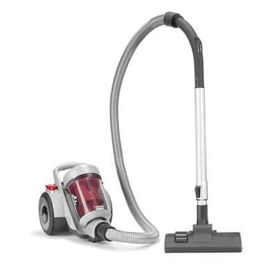 Aspirador Ciclónico Dam Con Ruedas 900w De Potencia Y 1500 Ml De Capacidad Gris