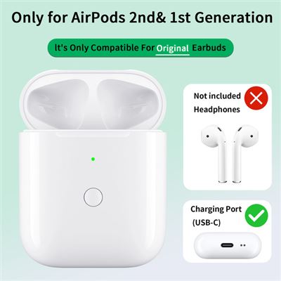 Primera Generación Se Puede Cargar El Estuche Sin Los Airpods Pro Se Puede  Cargar La Caja De Los Airpods Sin Los Airpods Dentro
