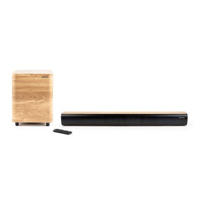 Barra De Sonido Thomson Sb400btwsbk Bluetooth + Subwofer Inalámbrico 300w Negra