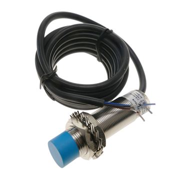 Sensor interruptor de proximidad inductivo BeMatik 6-36 VDC PNP NO M18 Sn:8mm