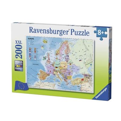 Puzzle 200 piezas Mapa de Europa