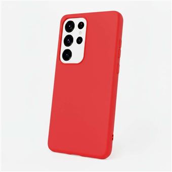 Funda Ultra Suave para Samsung Galaxy S23 Ultra Rojo - 1