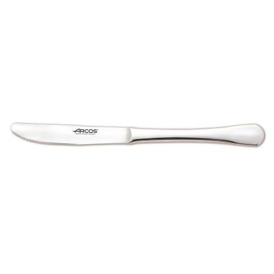 Cuchillo De Mesa Arcos Madrid 555900 Monoblock De Una Pieza De Acero Inoxidable 18/10, Espeso R 3 Mm Y Hoja De 11.5 Cm En Caja