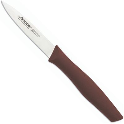 Cuchillo Mondador Arcos Nova Marrón Hoja 85 Mm