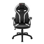 Silla Gaming Mars superpaletmgc118 Negra/Blanca gas-lift cl4