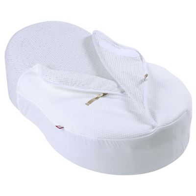 Funda de colchón para bebés RED CASTLE Cocoonacover White Leaf 2.5 Tog