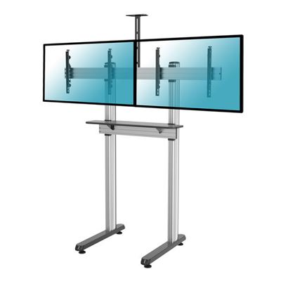 Soporte De Videoconferencia Kimex 031-2200k1 Para 2 Pantallas 45""-55
