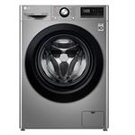 Lavadora de carga frontal LG F4WV3008S6S inox 8Kg C