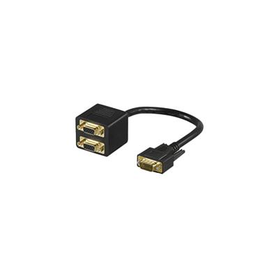 Wentronic Adaptador Video Vga-M A 2Xvga-H