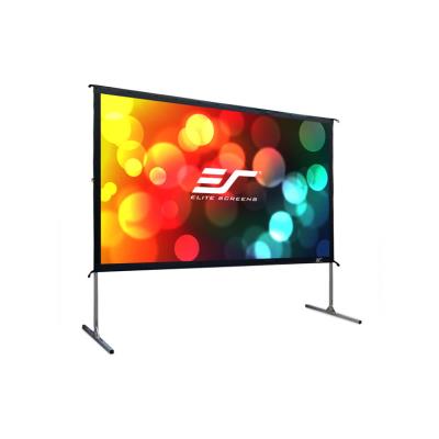 Elite Screens Pantalla de marco al aire libre yard master 2 frontal 222 x 125 cm 169 100 oms100h2