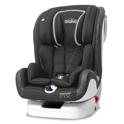 Asalvo Silla De coche grupo 123 isofix gris auto confort