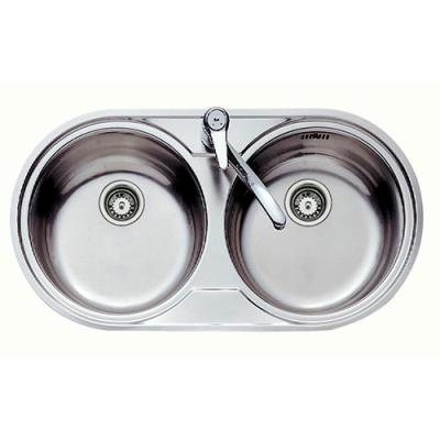 Fregadero De Dos Cubetas Teka Dr 80 2c