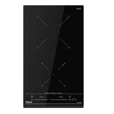 Placa De Inducción Teka Izc 32310 M 2 Zonas Bisel Negro 30cm 3600w Negro