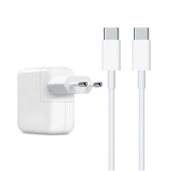 Cargador USB-C 30W + Cable USB-C 1 metro Power Delivery - Cargador para  teléfono móvil - Los mejores precios