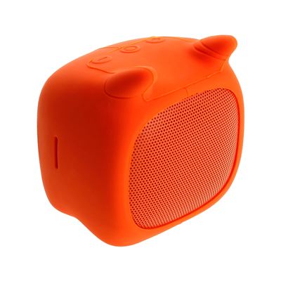 Minialtavoz Bluetooth Toro 3W 3H Qushini, Naranja