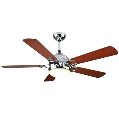 Ventilador De Techo Con Luz Grupo FM VT2000L 28W Madera