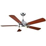 Ventilador Fm Vt2000 5 velocidades aspas temporizador de techo vt2000l s0415662 con luz 28w