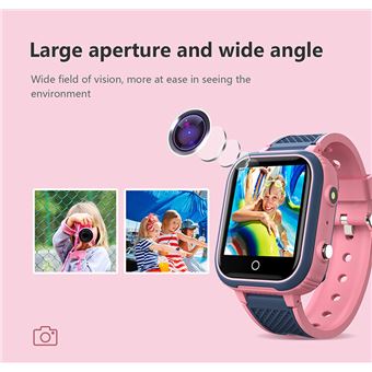 Smartwatch para ni os con 4G GPS SOS Arzopa Kids LT21 Rosa