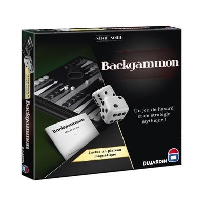 Serie Dujardin Backgammon Negro