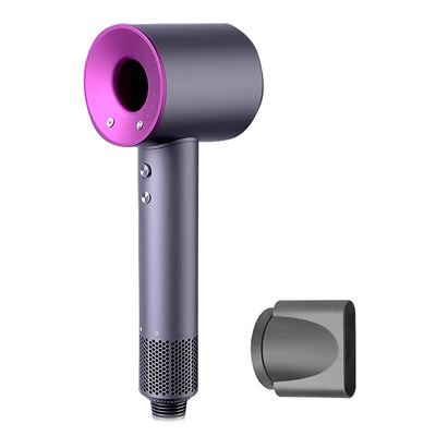 Secador Iónico Dam Con 4 Niveles De Temperatura 3 Niveles De Velocidad Y 1600w De Potencia Gris Oscuro