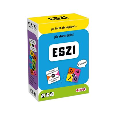 Lúdilo – Eszi, Juegos De Mesa Para Niños Mayores De 8 Años, Juego Educativo, Juego De Cartas Para Niños, Jugar En Familia O Con Amigos, 2-8 Jugadores, 10 Min.
