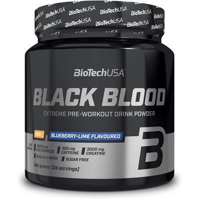 Pre-entreno Biotech Usa Black Blood Nox+ 340g Arándano-lima