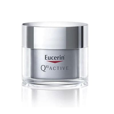 Crema Facial Antiarrugas De Noche Eucerin Q10 Active 50ml