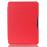 Funda Libro con Tapa Rigida Para Amazon new Kindle 6'' 2015 Piel Roja Iman Case_1