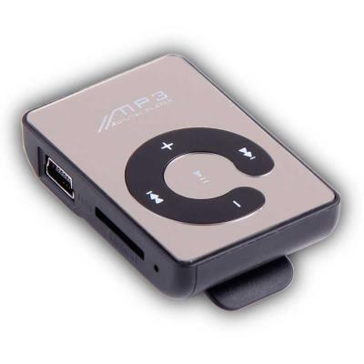 Lector Reproductor mp3 Player Mini usb Clip de Espejo Micro SD Hasta 32 GB  Negro - Reproductor MP3 - Los mejores precios