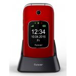 Teléfono Móvil Funker C85 Easy Comfort, Rojo