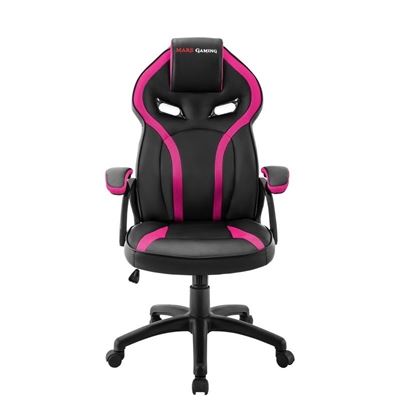 Silla Gaming Mars Superpaletmgc118 Negra/rosa Gas-lift Cl4