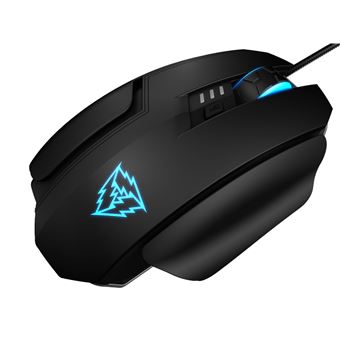 Ratón Gaming Mecánico Profesional ThunderX3 TM55 Negro, Sensor Óptico 7200DPI