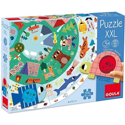 Puzzle Xxl Goula Animales 25 Piezas