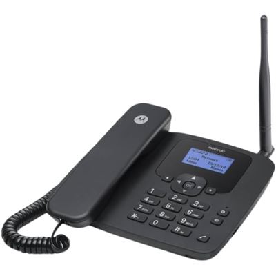 Teléfono Fijo 107fw410l Negro Motorola Voice
