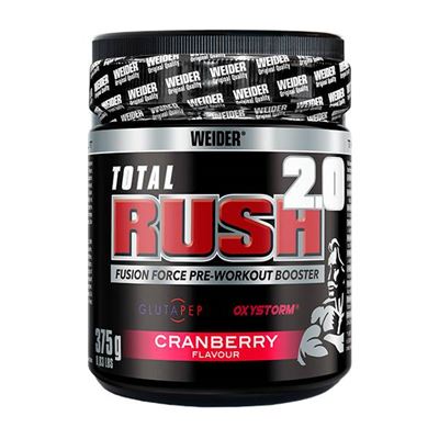 Weider - Weider Total Rush 2.0 375 Gr - Con Cafeína - Sabor Arándano