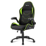 Silla Gamer Sharkoon Elbrus 1 Negro Verde