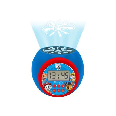 Despertador Proyector Con Función Temporizador, La Patrulla Canina Lexibook