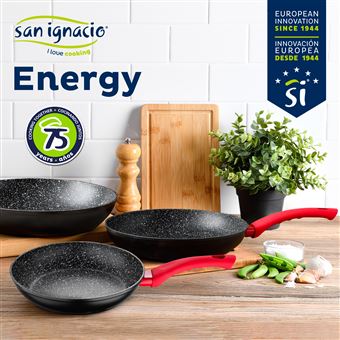 Set 3pc Sarten (20/24/28 cm) San Ignacio Energy Aluminio Forjado - Ollas -  Los mejores precios