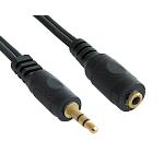 Cable Audio Jack3.5mjack3.5h prolongador 10m lindy extension 5m de 35mm