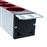 Regleta de enchufes RackMatic, rack 19"" de 8 schuko rojo con interruptor y cable C14 de RackMatic_3