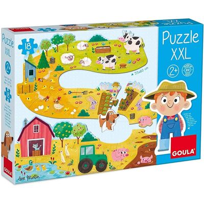 Puzzle Xxl Granja Goula 18 Piezas