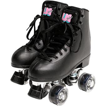 Patines 4 Ruedas Flamingueo Negro 42EU, Patinetes/Rollers, Los mejores  precios