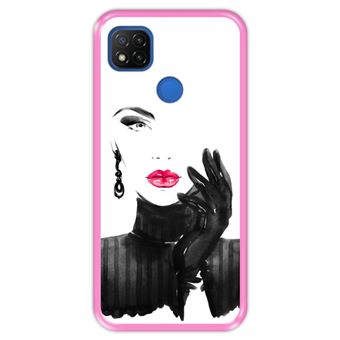 Funda Hapdey Rosa para Xiaomi Redmi 9C diseño Moda abstracta, retrato de  mujer hermosa silicona flexible TPU - Fundas y carcasas para teléfono móvil  - Los mejores precios | Fnac